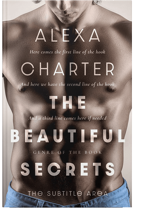 Front view of Silk #22062 - Premade Erotica Book Cover