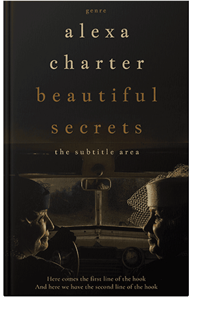 Pre Made Book Cover Night Rider