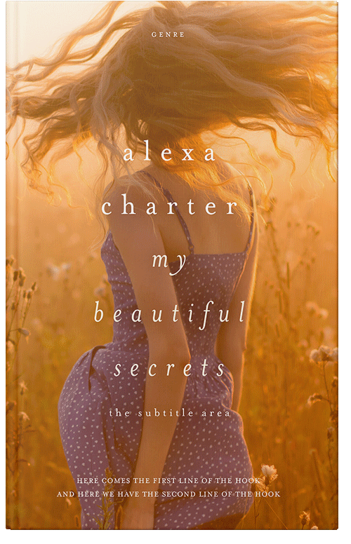 Front view of Desert #22065 - Premade Teen & Young Adult Book Cover