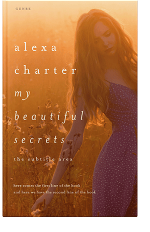 Pre Made Book Cover Hawaiian Tan