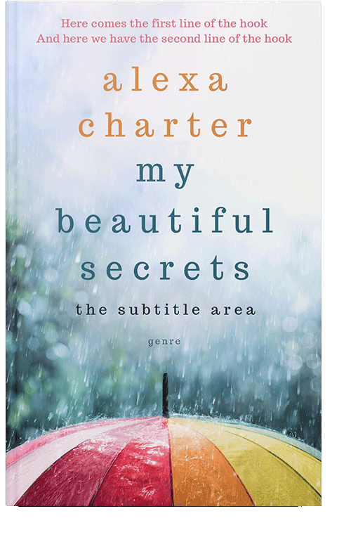 Front view of Mystic #22070 - Premade Literary Fiction Book Cover