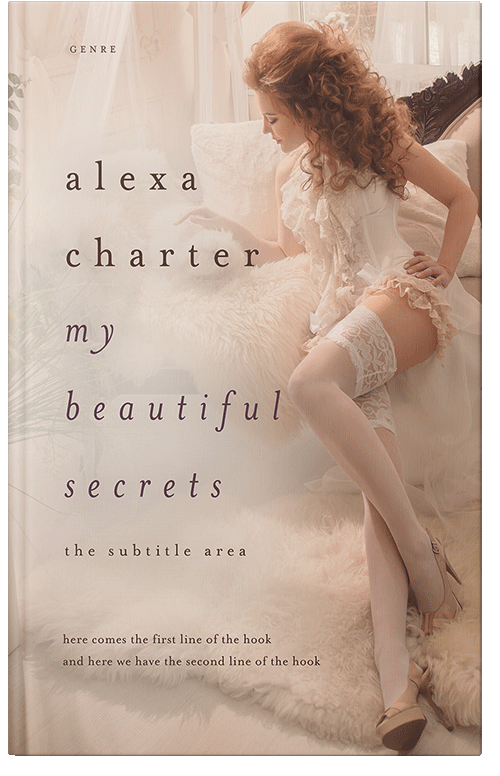 Front view of Premade Erotica Book Cover - Bone