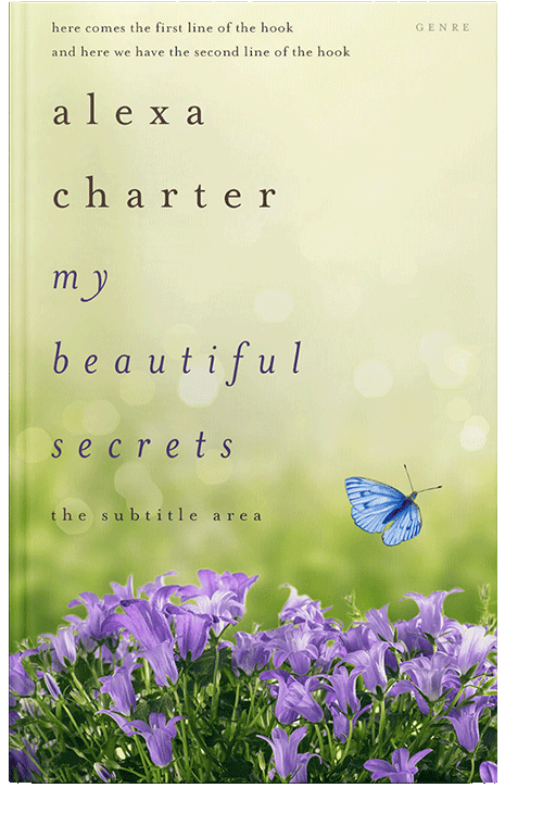 Front view of Aths Special #22074 - Premade Fantasy Book Cover