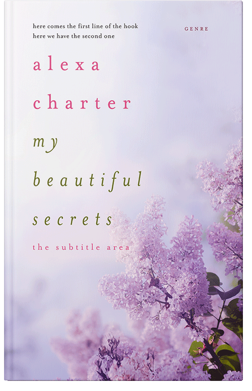 Front view of Premade Nature Book Cover - Snuff