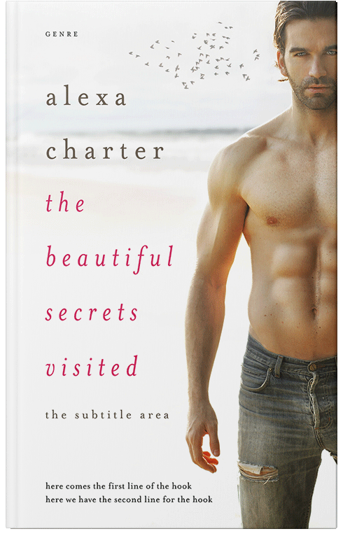 Front view of Premade Erotica Book Cover - Pearl Bush