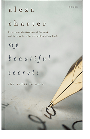 Pre Made Book Cover Celeste