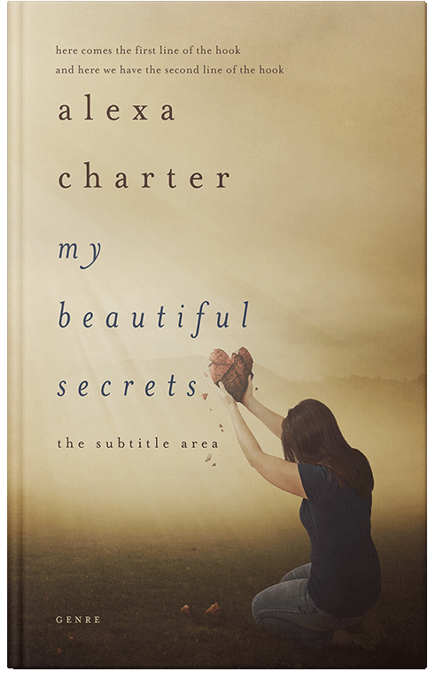 Front view of Premade Religion & Spirituality Book Cover - Pavlova