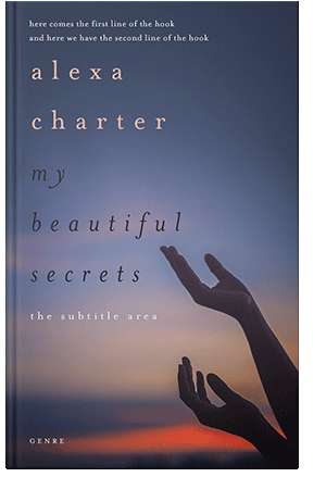 Pre Made Book Cover Comet