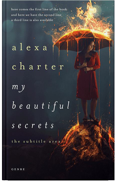 Front view of Baltic Sea #22093 - Premade Surreal Book Cover