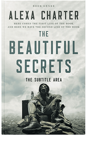 Pre Made Book Cover Outer Space