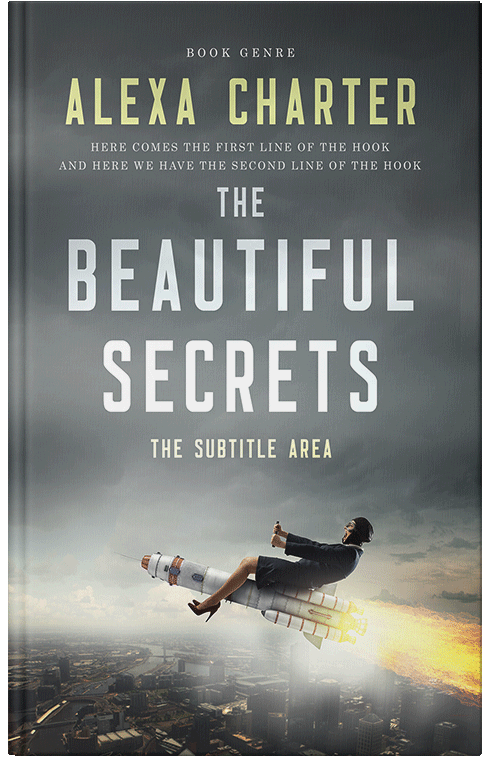 Front view of Premade Business Book Cover - Abbey