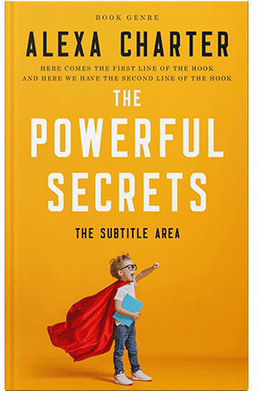 Pre Made Book Cover Yellow Sea