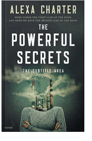 Pre Made Book Cover Outer Space