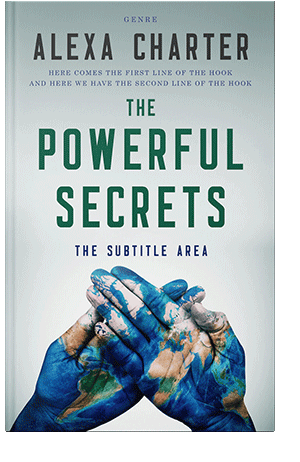 Pre Made Book Cover Chathams Blue