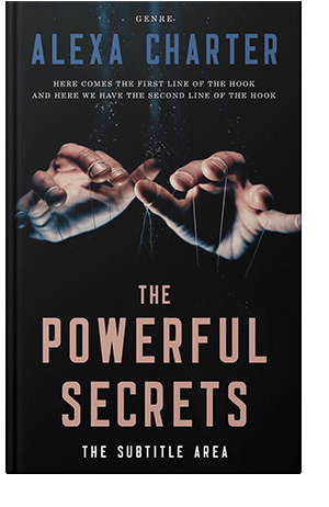 Pre Made Book Cover Quicksand