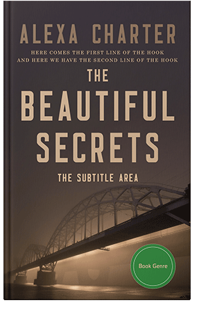 Pre Made Book Cover Woody Brown