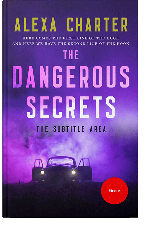 Front view of Persian Indigo #22126 - Premade Mystery & Thriller & Suspense Book Cover