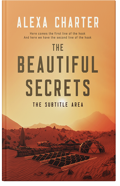 Front view of Premade Science Fiction Book Cover - Porsche