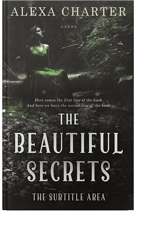 Front view of Zeus #22162 - Premade Fantasy Book Cover | BookCoverZone