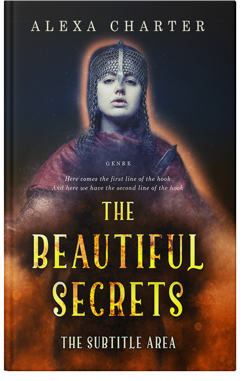 Front view of Tussock #22163 - Premade Historical Book Cover