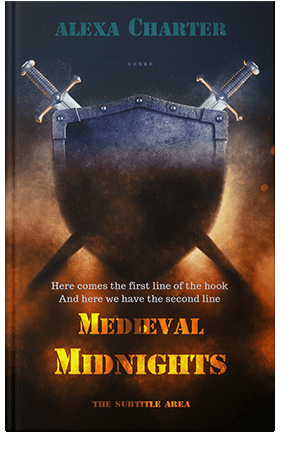 Pre Made Book Cover Cocoa Brown