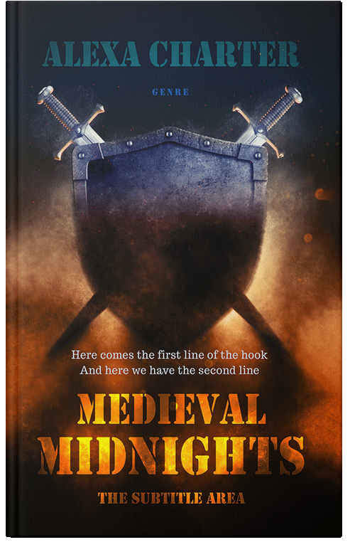 Front view of Cocoa Brown #22168 - Premade Historical Book Cover