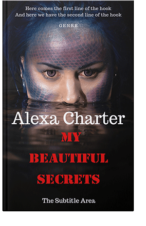 Pre Made Book Cover Old Rose