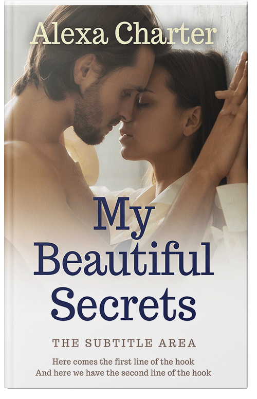 Front view of Soft Amber #22177 - Premade Erotica Book Cover