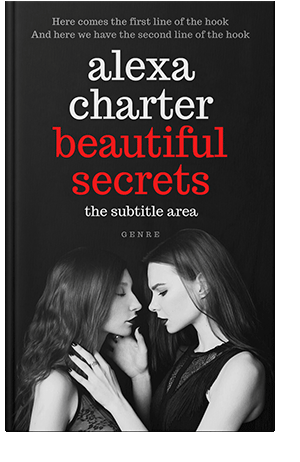 Pre Made Book Cover Blossom