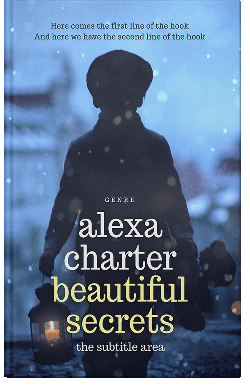 Front view of Ebony Clay #22191 - Premade Action & Adventure Book Cover