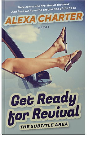 Pre Made Book Cover Green Spring