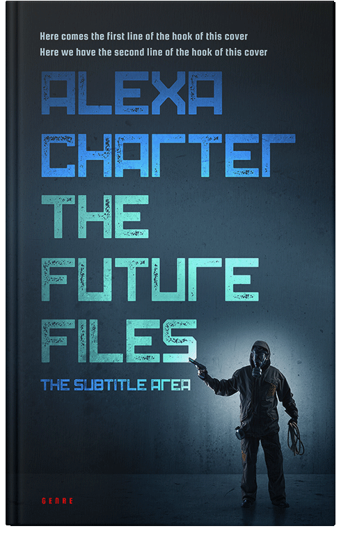 Front view of Big Stone #22207 - Premade Apocalyptica Book Cover