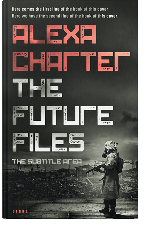 Front view of Heavy Metal #22209 - Premade Mystery & Thriller & Suspense Book Cover