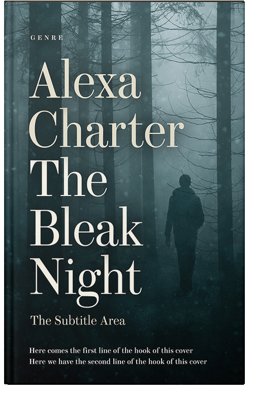 Front view of Gable Green #22217 - Premade Mystery & Thriller & Suspense Book Cover