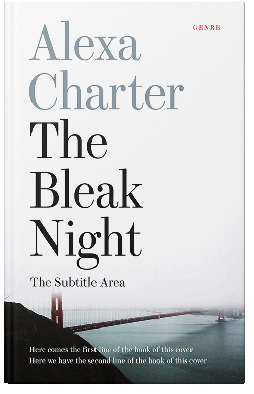 Front view of Iron #22218 - Premade Mystery & Thriller & Suspense Book Cover