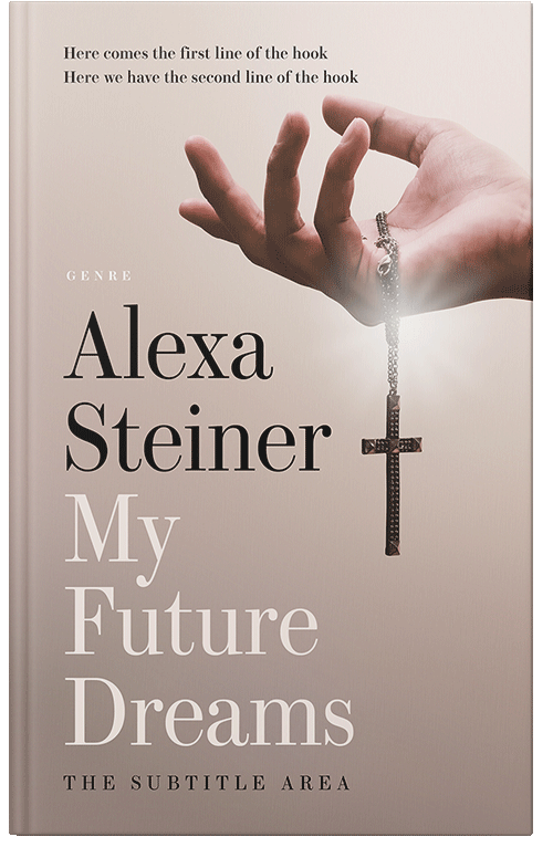 Front view of Premade Religion & Spirituality Book Cover - Cold Turkey