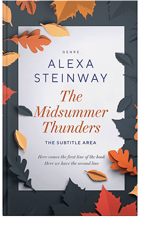 Pre Made Book Cover Athens Gray