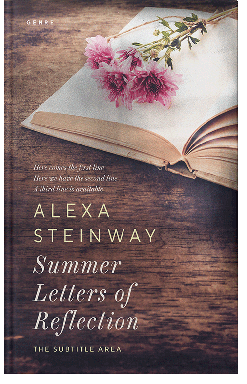 Front view of Premade Romance Book Cover - Ferra