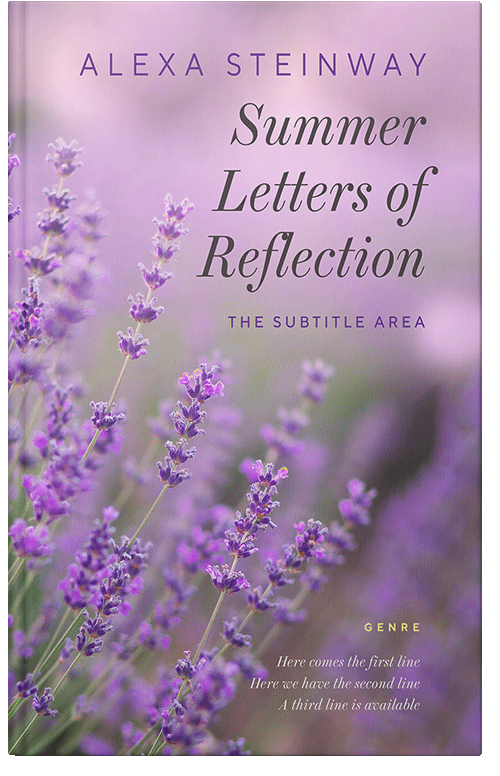 Front view of London Hue #22240 - Premade Nature Book Cover