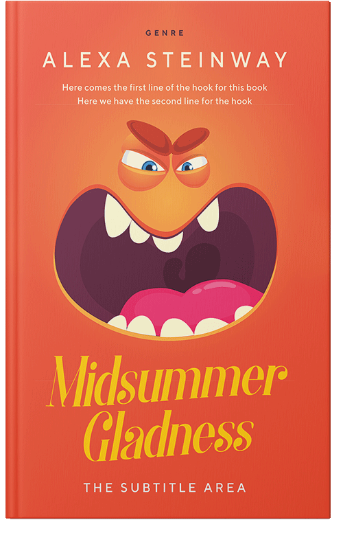 Front view of Flamingo #22243 - Premade Paranormal & Urban Book Cover