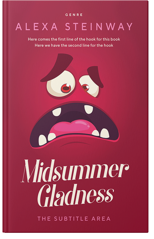 Front view of Cardinal #22244 - Premade Children's Book Cover