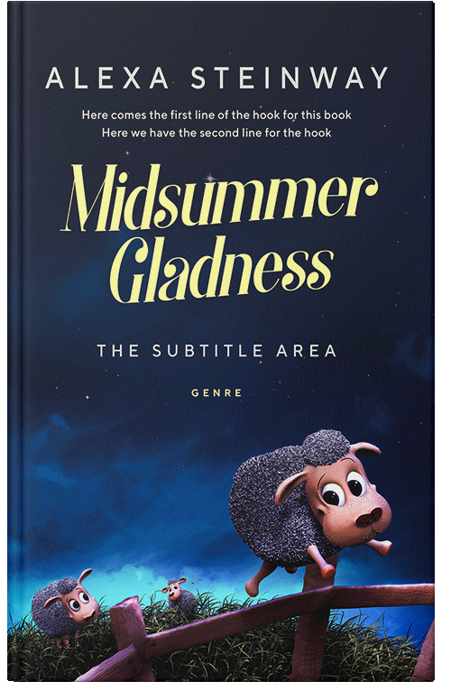 Front view of Ebony #22247 - Premade Teen & Young Adult Book Cover