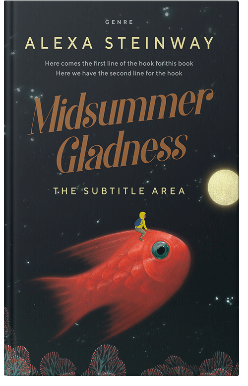 Front view of Bunker #22251 - Premade Surreal Book Cover