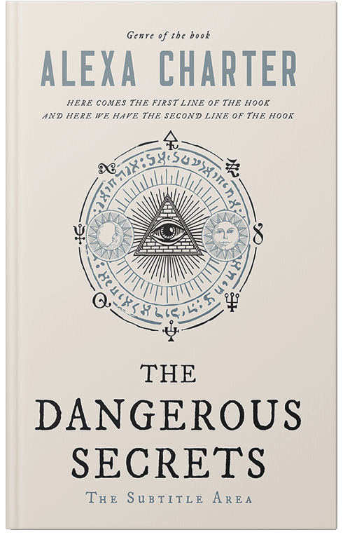 Front view of Premade Religion & Spirituality Book Cover - Dawn Pink