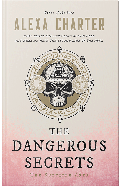 Front view of Premade Fantasy Book Cover - Pot Pourri