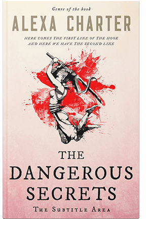 Pre Made Book Cover Linen