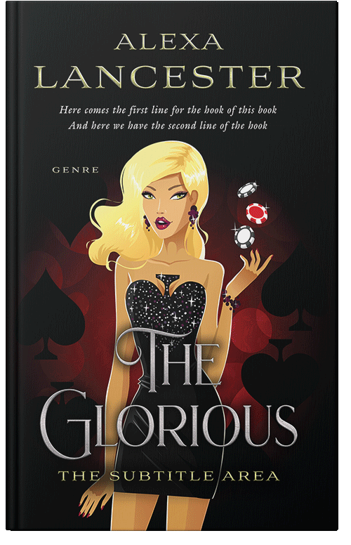 Front view of Whiskey #22279 - Premade Chick Lit Book Cover