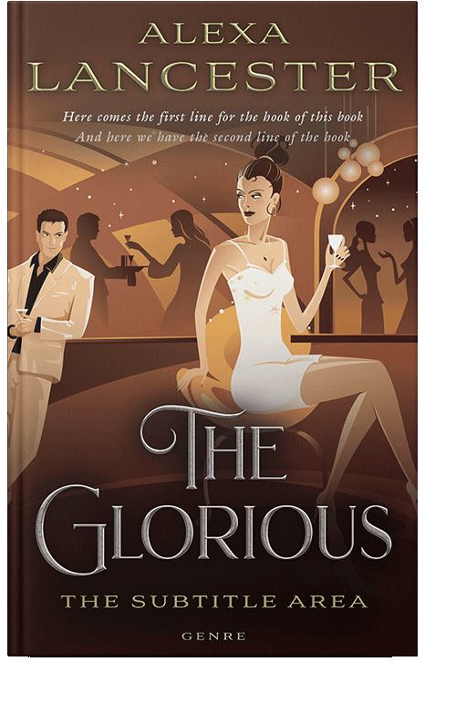 Front view of Sambuca #22281 - Premade Chick Lit Book Cover