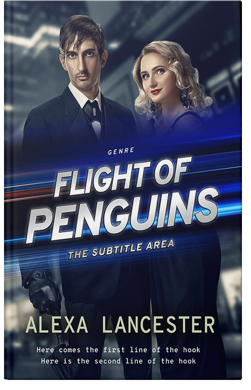 Front view of Premade Mystery & Thriller & Suspense Book Cover - Big Stone