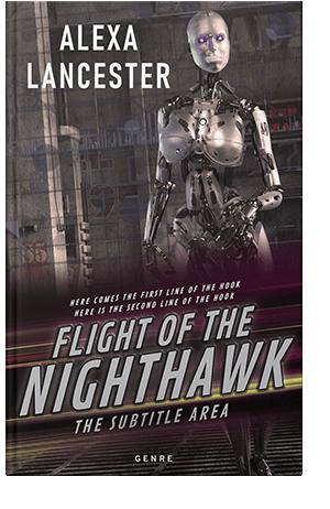 Pre Made Book Cover Thunder